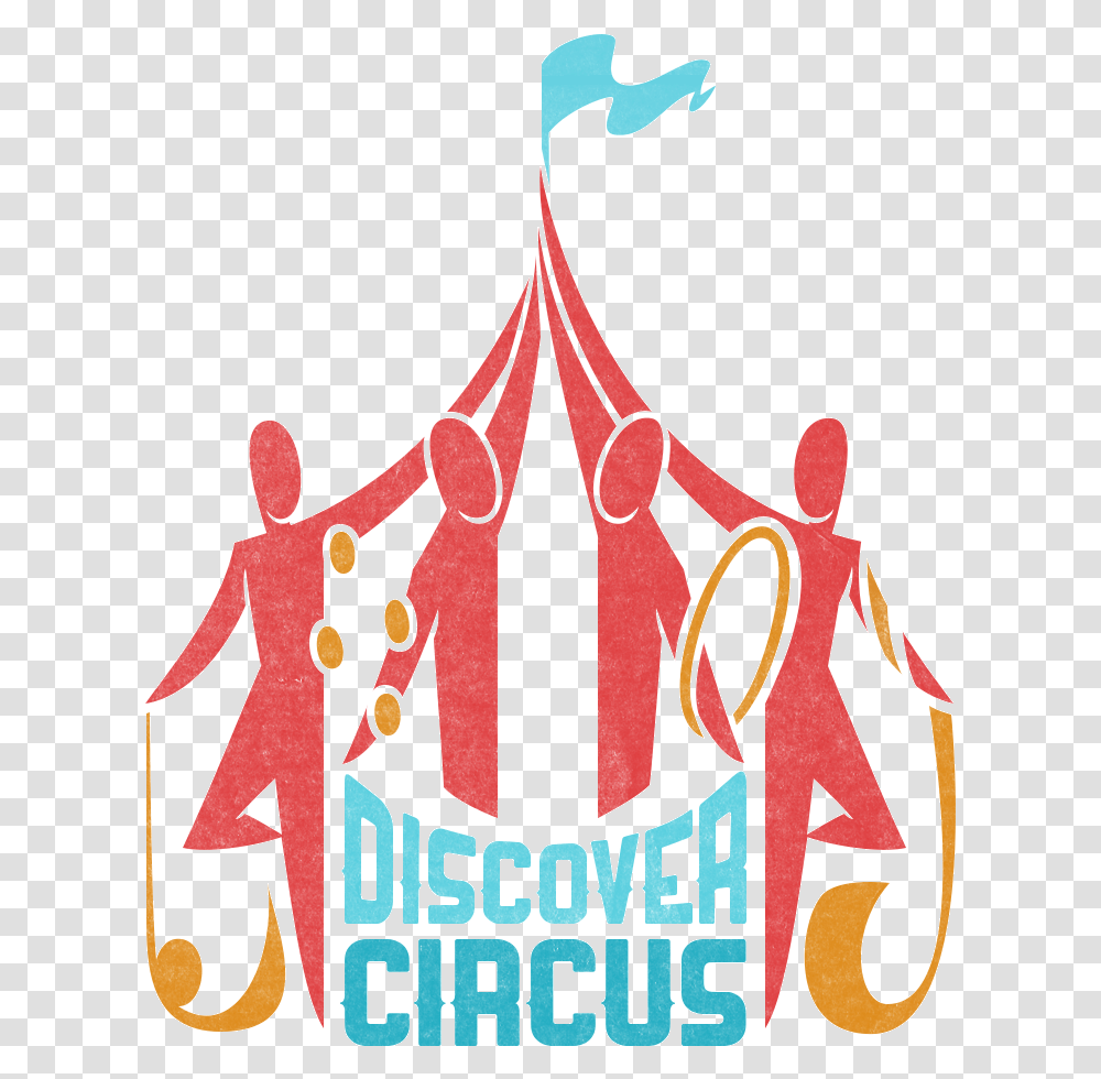 Discover Circus Clipart Download Poster, Logo, Leisure Activities, Emblem Transparent Png
