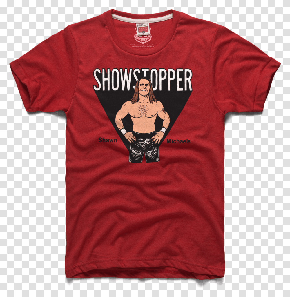 Discover Ideas About Shawn Michaels Teoria Geral Da, Apparel, T-Shirt, Person Transparent Png