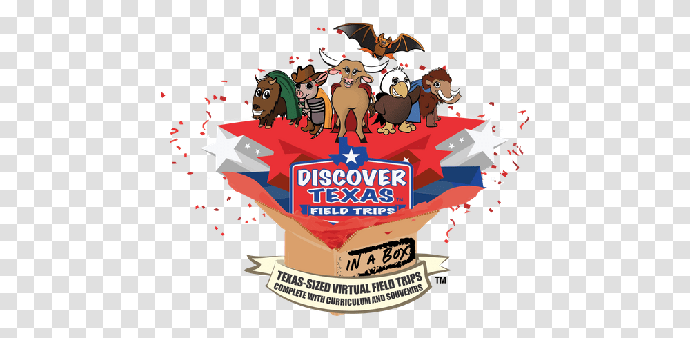 Discover Texas Field Trips In A Box Education In Action Language, Poster, Advertisement, Flyer, Paper Transparent Png