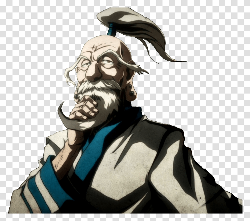 Discover The Coolest Isaac Netero Isaac Netero, Person, Human, Skin, Face Transparent Png