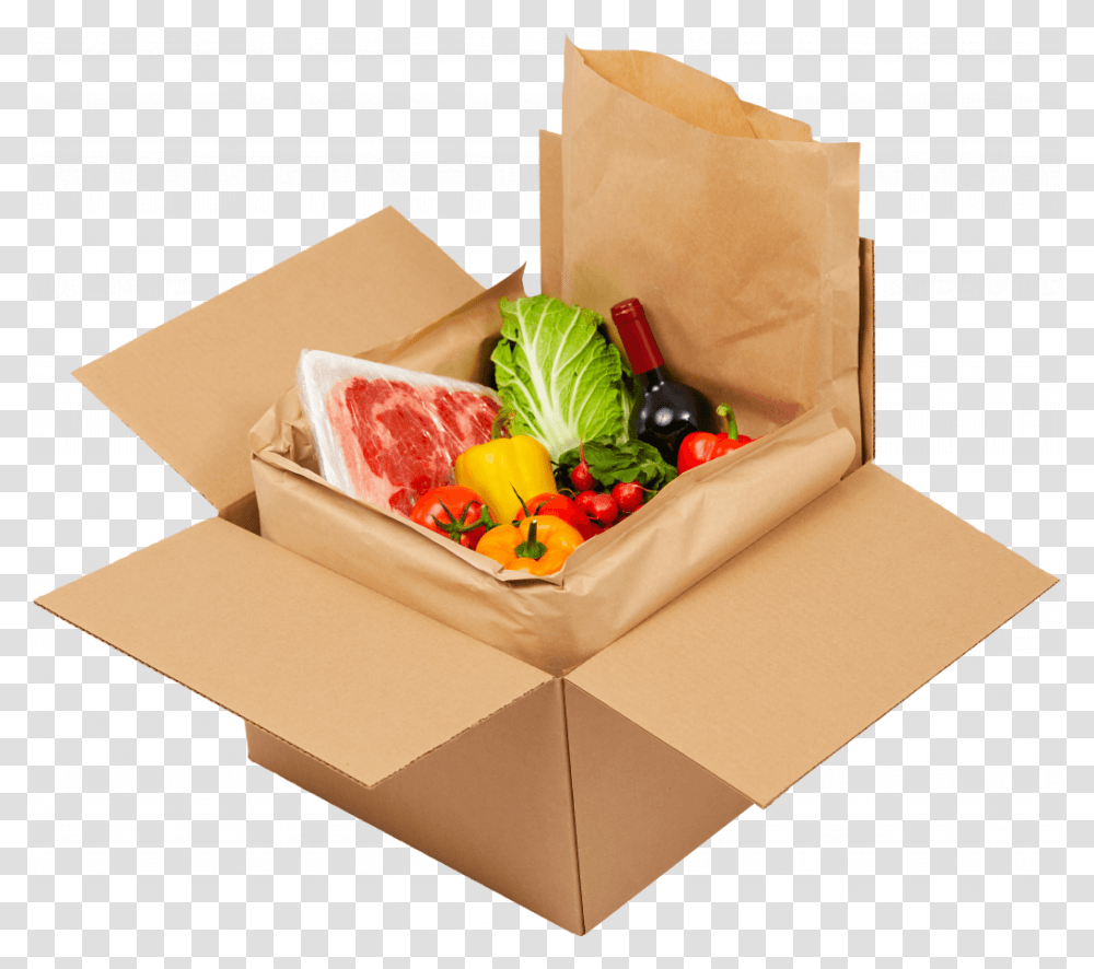 Discover The Impact Of Ranpak Construction Paper, Box, Plant, Food, Vegetable Transparent Png