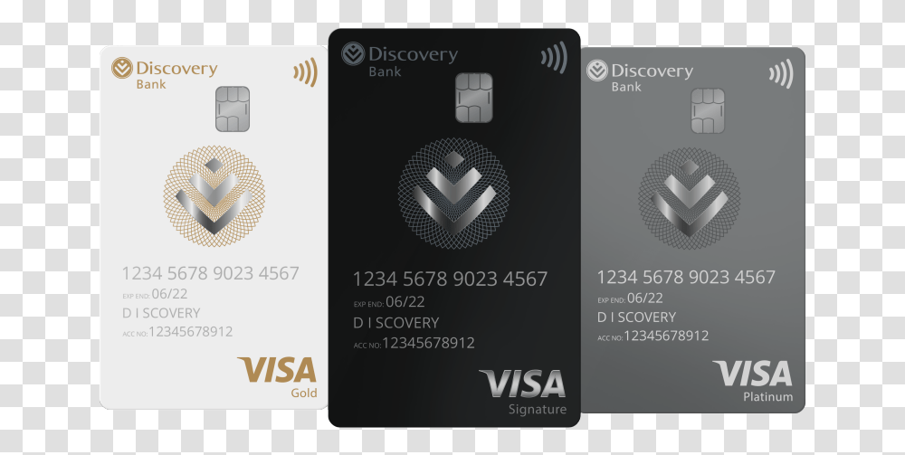 Discovery New Bank Card, Paper, Credit Card, Business Card Transparent Png