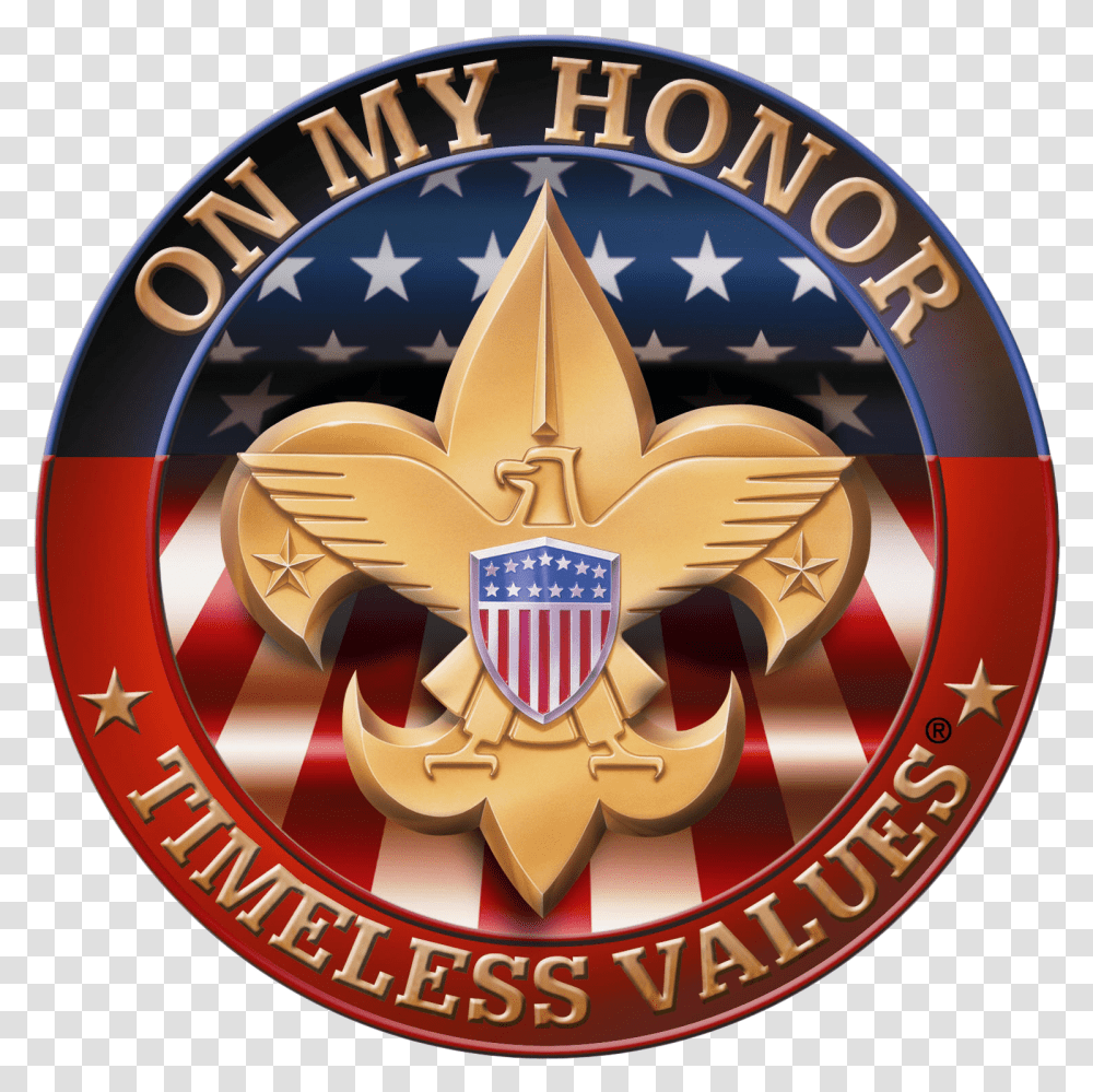 Discoverydistrict Boy Scouts On My Honor, Logo, Trademark, Badge Transparent Png