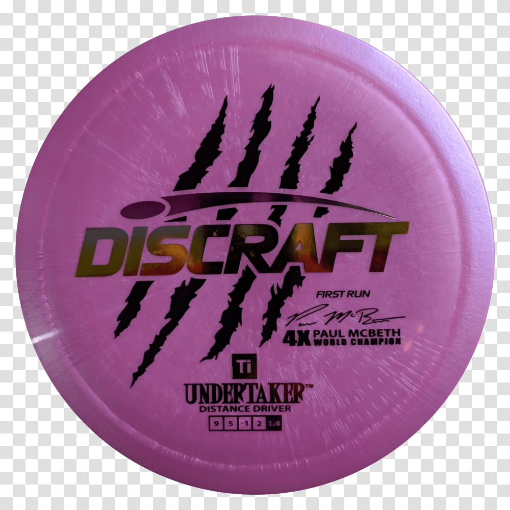 Discraft Undertaker Logo Transparent Png