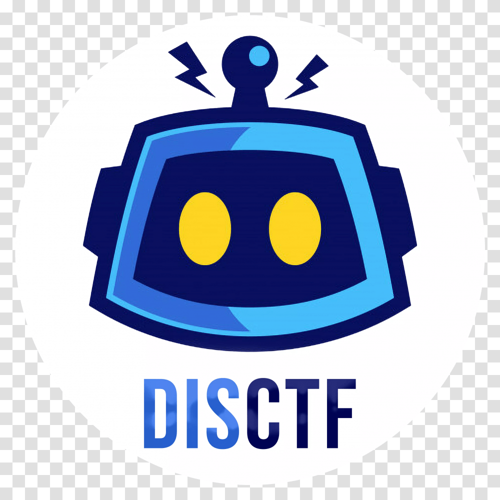 Disctf Discord Bot For Live Realtime Updates Robot Head Cartoon, Pac Man, Symbol, Security Transparent Png