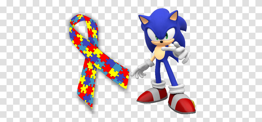 Discussion Sonic The Hedgehog And Autism Gamemaker Community High Resolution Autism Ribbon, Toy Transparent Png