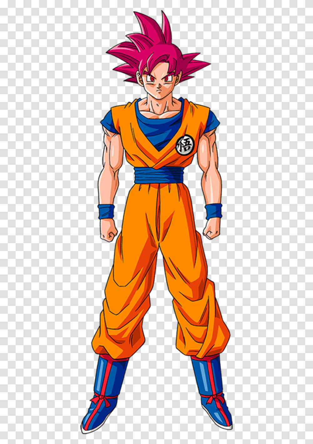 Disegni Di Goku Super Saiyan God, Costume, Person Transparent Png