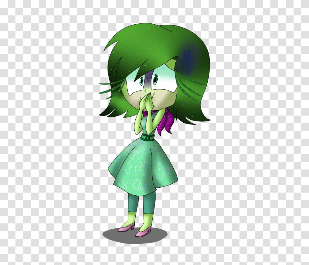 Disgust Clip Art, Green, Toy, Elf, Plant Transparent Png
