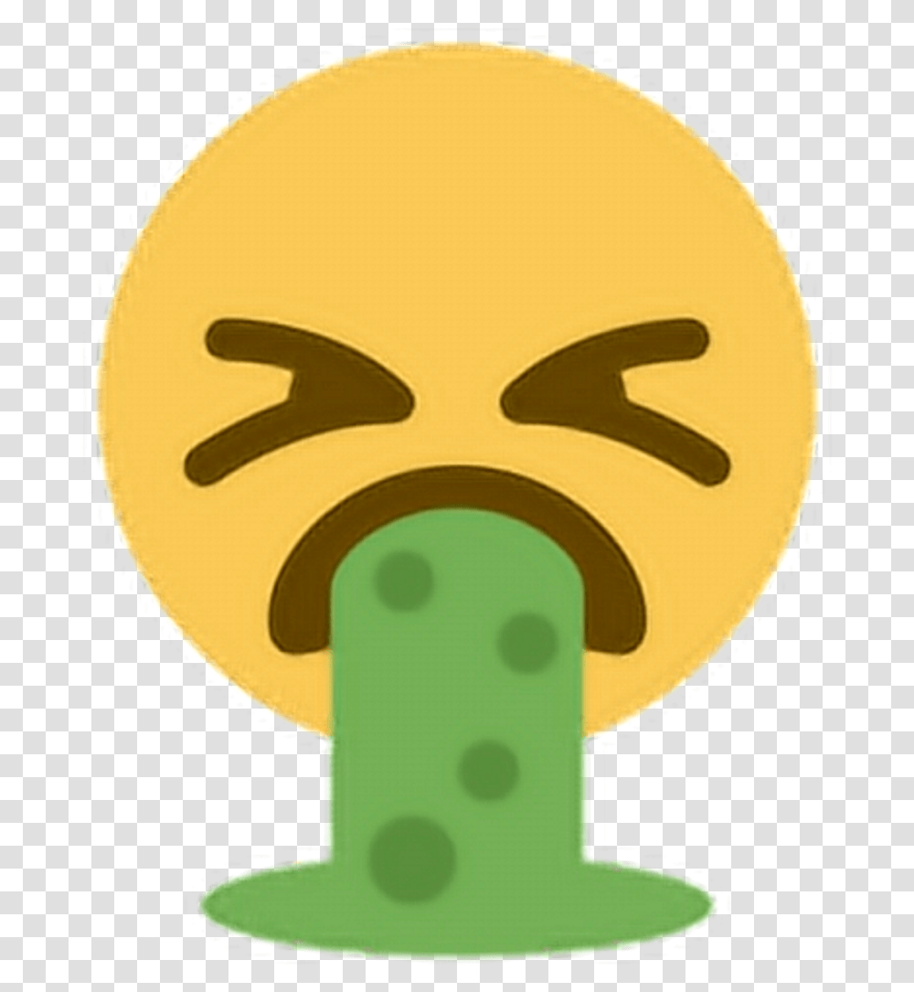 Disgusted Face Emoticon Vomit Emoji, Ice Pop, Food, Outdoors Transparent Png
