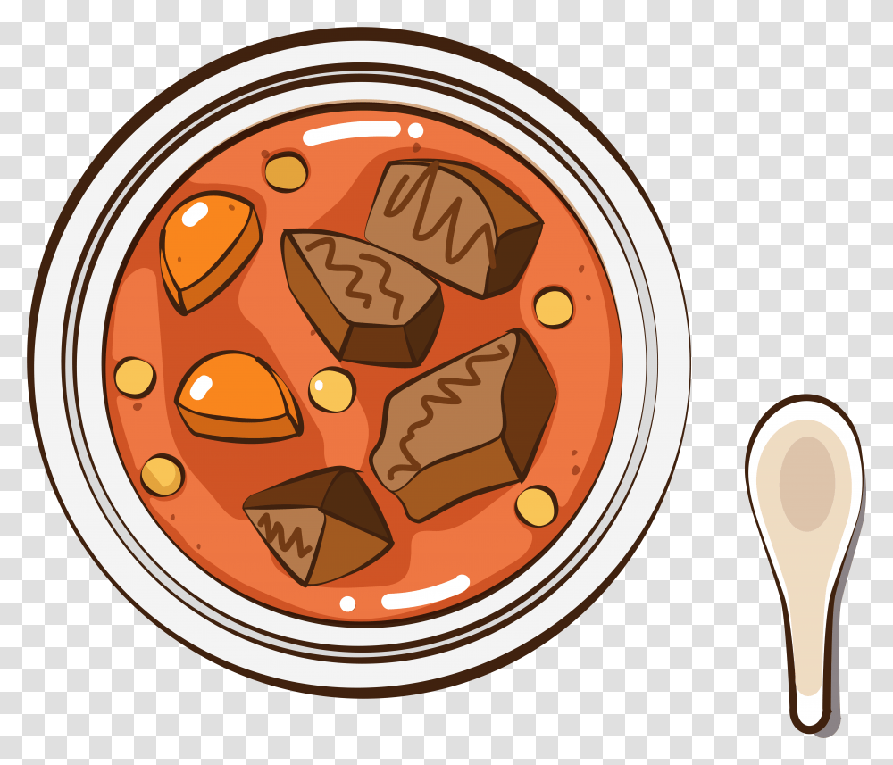 Dish And Spoon Clipart Bnh, Bowl, Meal, Food, Plant Transparent Png