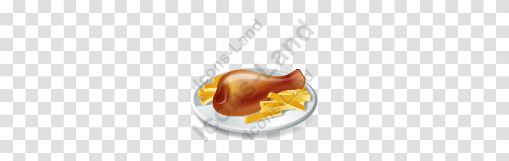 Dish Chicken Leg Icon Pngico Icons, Meal, Food, Culinary, Dinner Transparent Png
