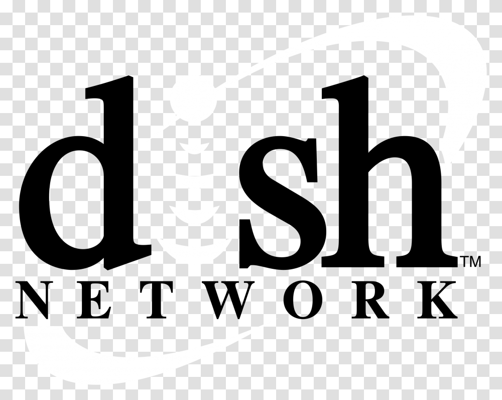 Dish Network Logo Svg Dish Network, Stencil, Text, Silhouette, Graphics Transparent Png