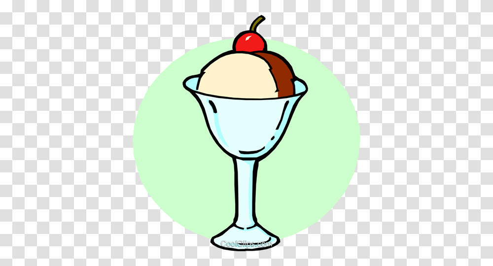 Dish Of Cream Royalty Free Vector Clip Art Illustration, Ice Cream, Dessert, Food, Creme Transparent Png
