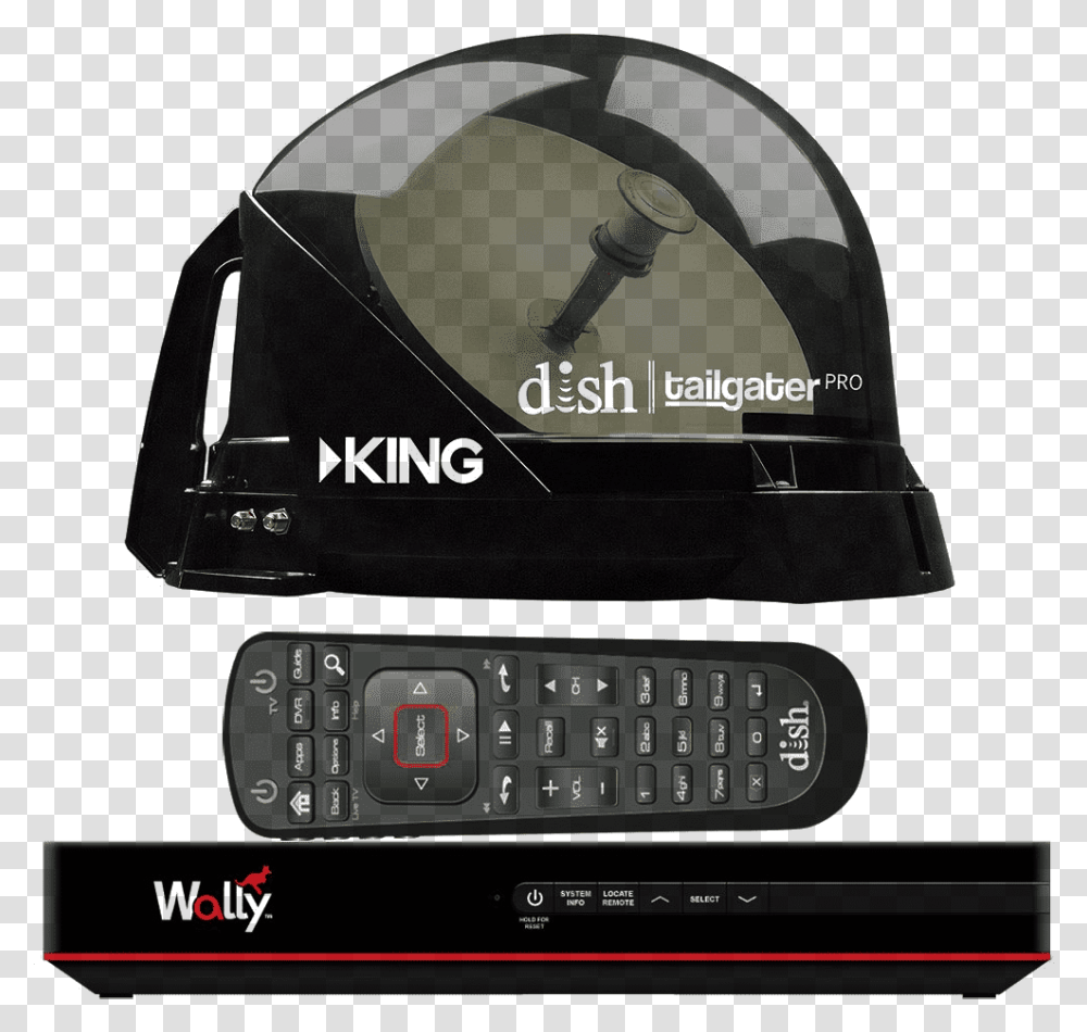 Dish Tailgater Pro Dtp4950 Portable Satellite System Directv King Quest Pro, Helmet, Apparel, Camera Transparent Png
