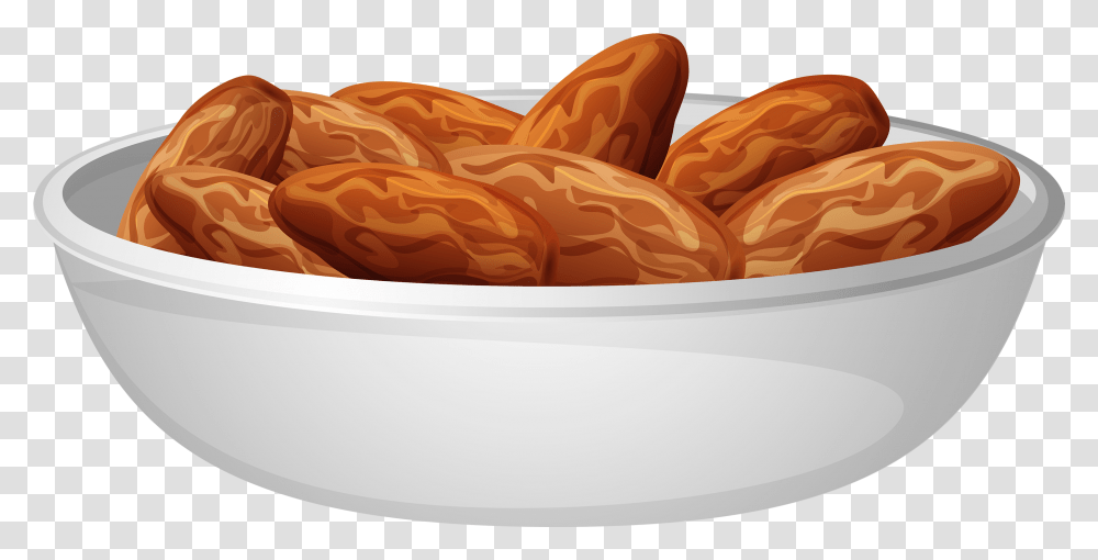 Dish With Meat Clipart, Bathtub, Food, Bread, Bowl Transparent Png