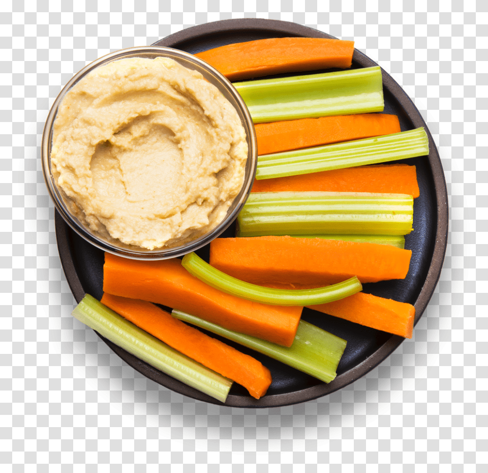 Dishappetizerjunk Foodprocessed Cheeseplatecheese Veggies And Dip, Plant, Produce, Vegetable, Custard Transparent Png