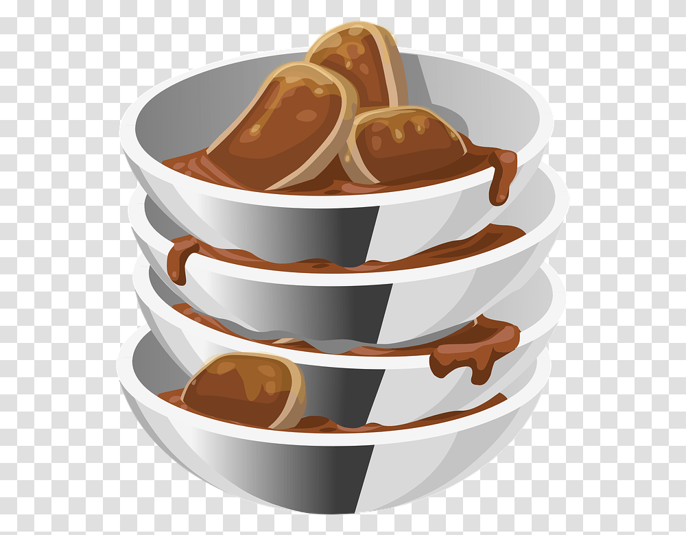 Dishes Dirty Housework Bowls Leftovers Cleaning Dirty Dishes Background, Bread, Food, Sweets, Birthday Cake Transparent Png