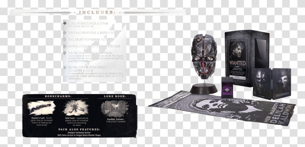 Dishonored 2 Col Dishonoured 2 Collector's Edition, Trophy Transparent Png