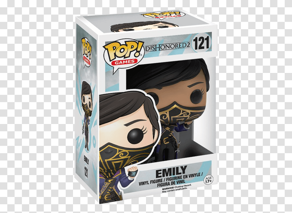 Dishonored 2 Emily Pop Figure Pop Five Nights At Freddys Foxy, Comics, Book, Poster, Advertisement Transparent Png