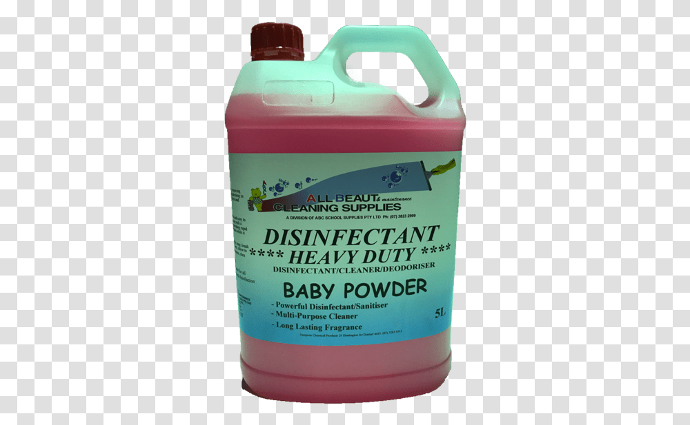 Disinfectant Heavy Duty Baby Powder 5l Bottle, Plant, Food, Beverage, Liquor Transparent Png