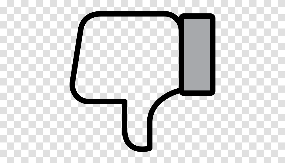 Dislike Human Interaction Icon With And Vector Format, Gray, Alphabet Transparent Png