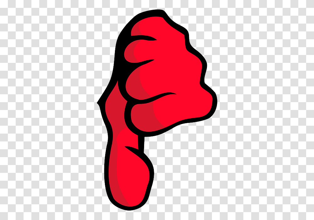 Dislike, Hand, Fist Transparent Png