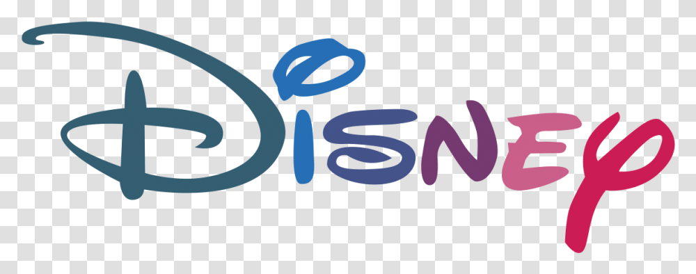 Disney 1 Logo Disney Logo Color, Alphabet, Handwriting Transparent Png