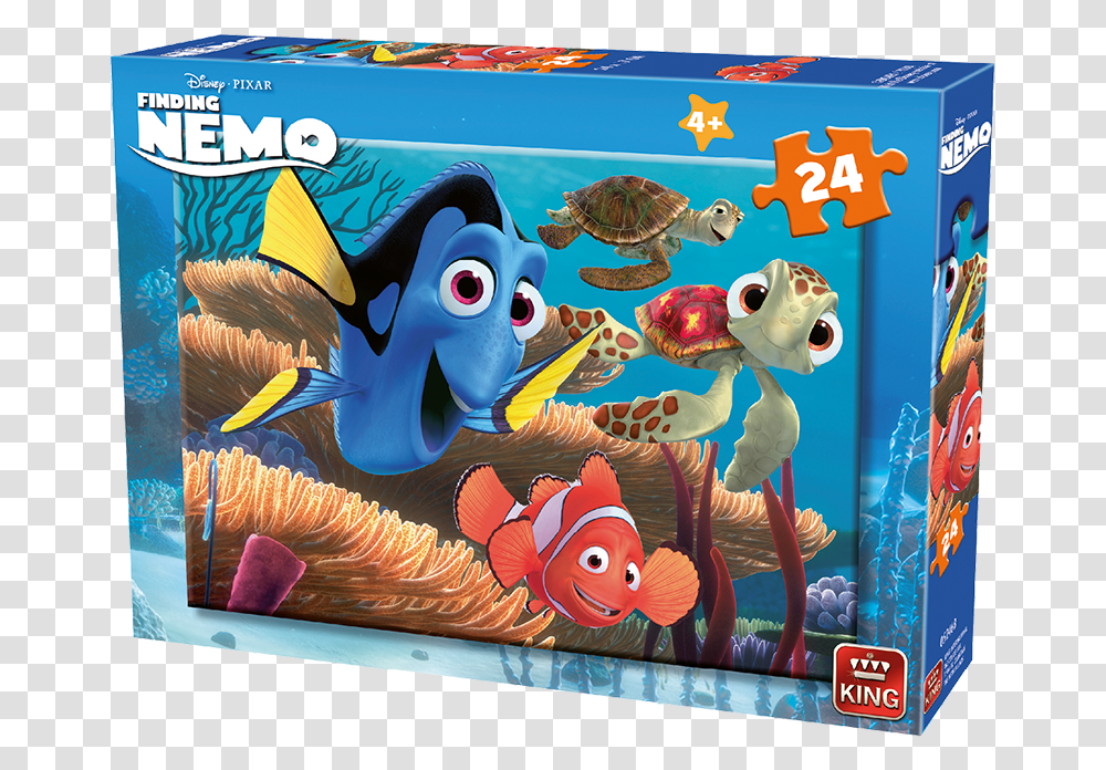 Disney 24pcs Finding Nemo A B Ass Finding Nemo, Turtle, Reptile, Sea Life, Animal Transparent Png