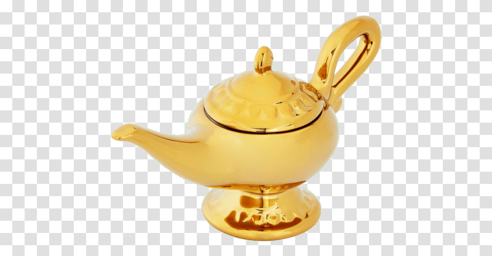 Disney Aladdin Lamp Replica, Pottery, Teapot, Banana, Fruit Transparent Png