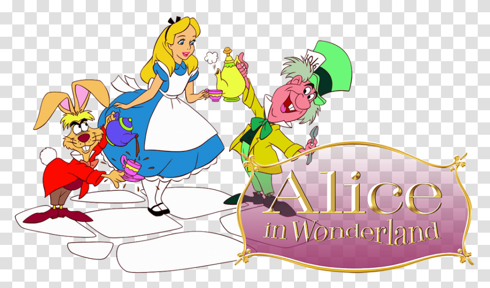 Disney Alice In Wonderland Clipart, Advertisement, Poster, Washing, Flyer Transparent Png