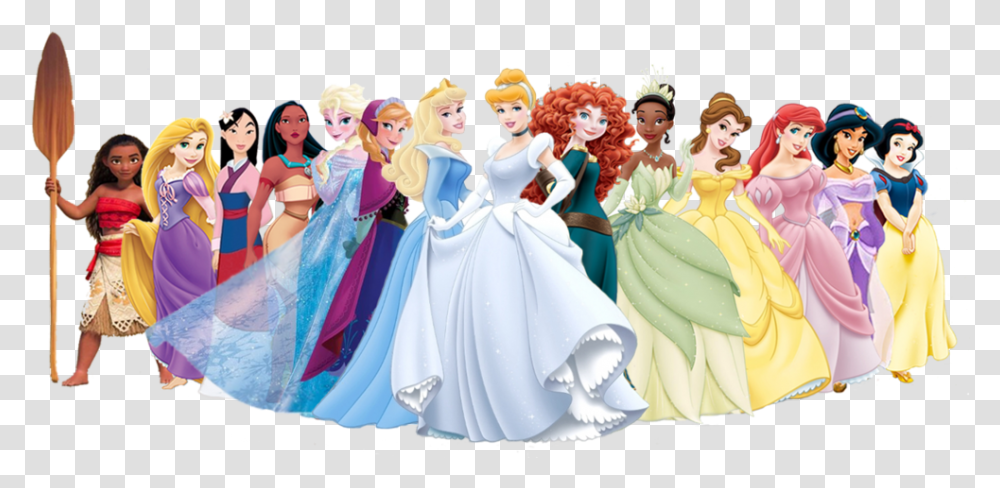 Disney All The Princess, Person, Human, Doll, Toy Transparent Png