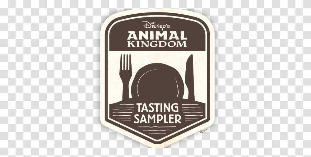 Disney Animal Kingdom, Fork, Cutlery, Label Transparent Png