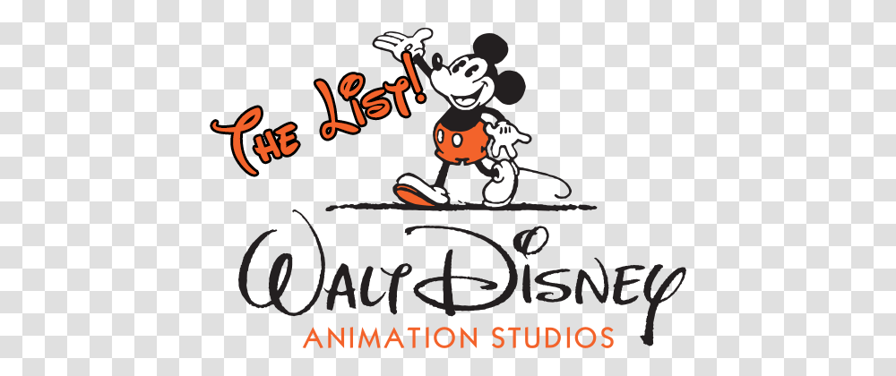 Disney Animated Film List Disney Animation Studio Logo, Poster, Advertisement, Alphabet Transparent Png