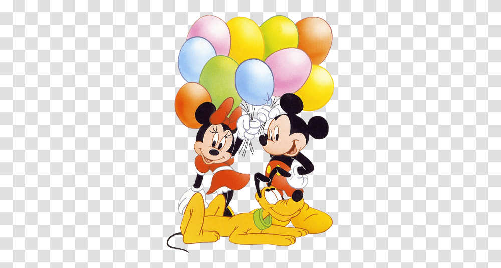 Disney Babies Clip Art Turma Do Mickey Da Disney Fazendo, Balloon Transparent Png