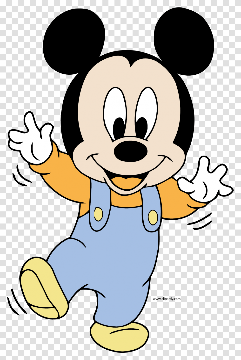 Disney Baby Mickey Balance Clipart Baby Mickey Mouse And Friends Coloring Pages, Mascot, Lesser Panda, Bear, Wildlife Transparent Png