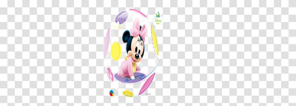 Disney Baby Minnie Mouse Bubble Funtastic Balloon Creations, Easter Egg, Food Transparent Png