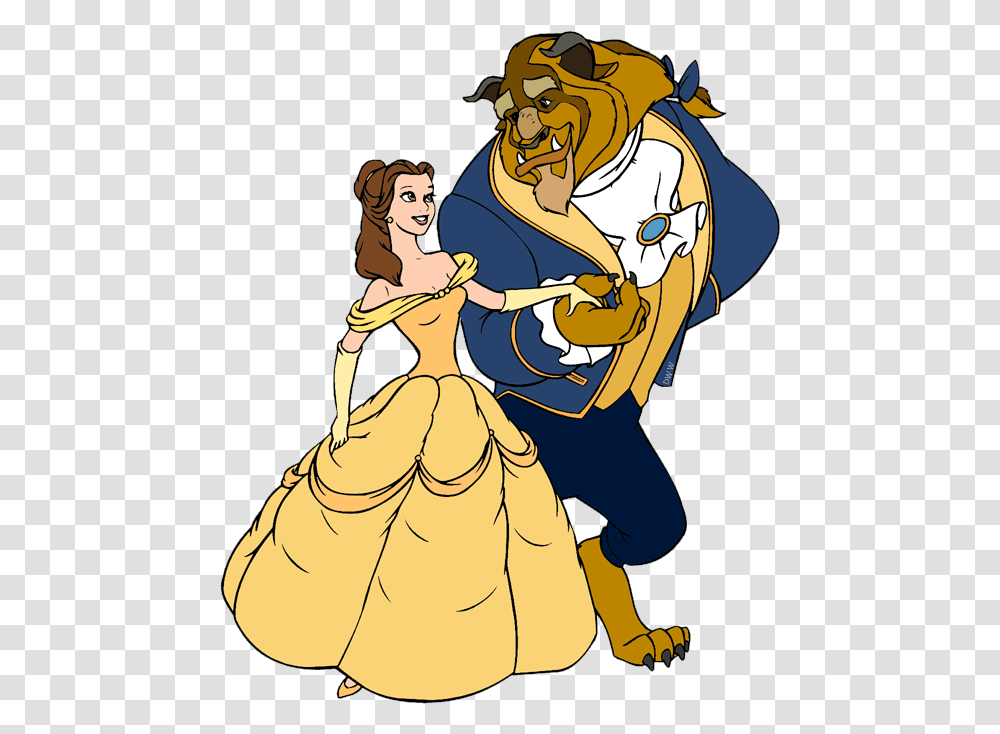 Disney Beauty And The Beast Clipart, Person, Leisure Activities, Dress Transparent Png