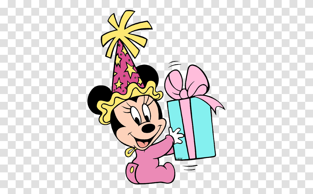 Disney Birthdays And Parties Clip Art Cartoon Animated Happy Birthday Birthday Clipart, Clothing, Apparel, Party Hat, Poster Transparent Png