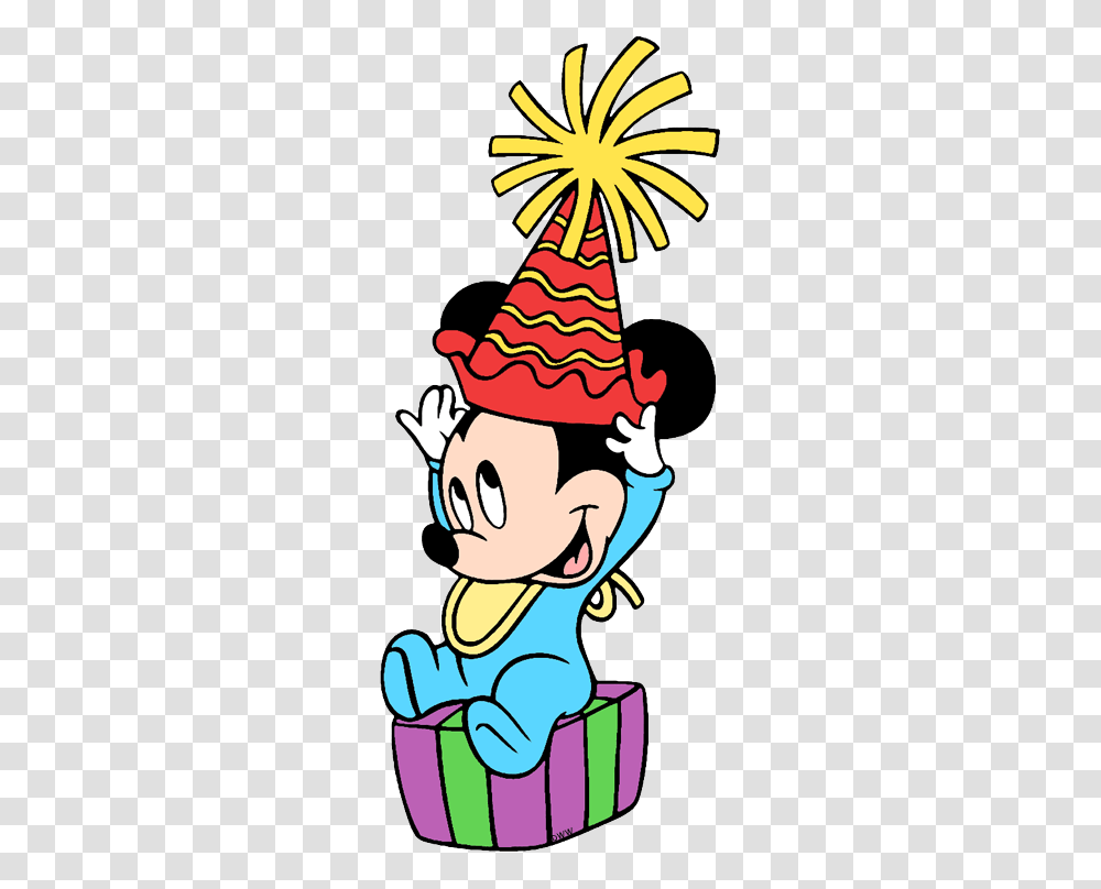 Disney Birthdays And Parties Clip Art Disney Clip Art Galore, Apparel, Party Hat Transparent Png