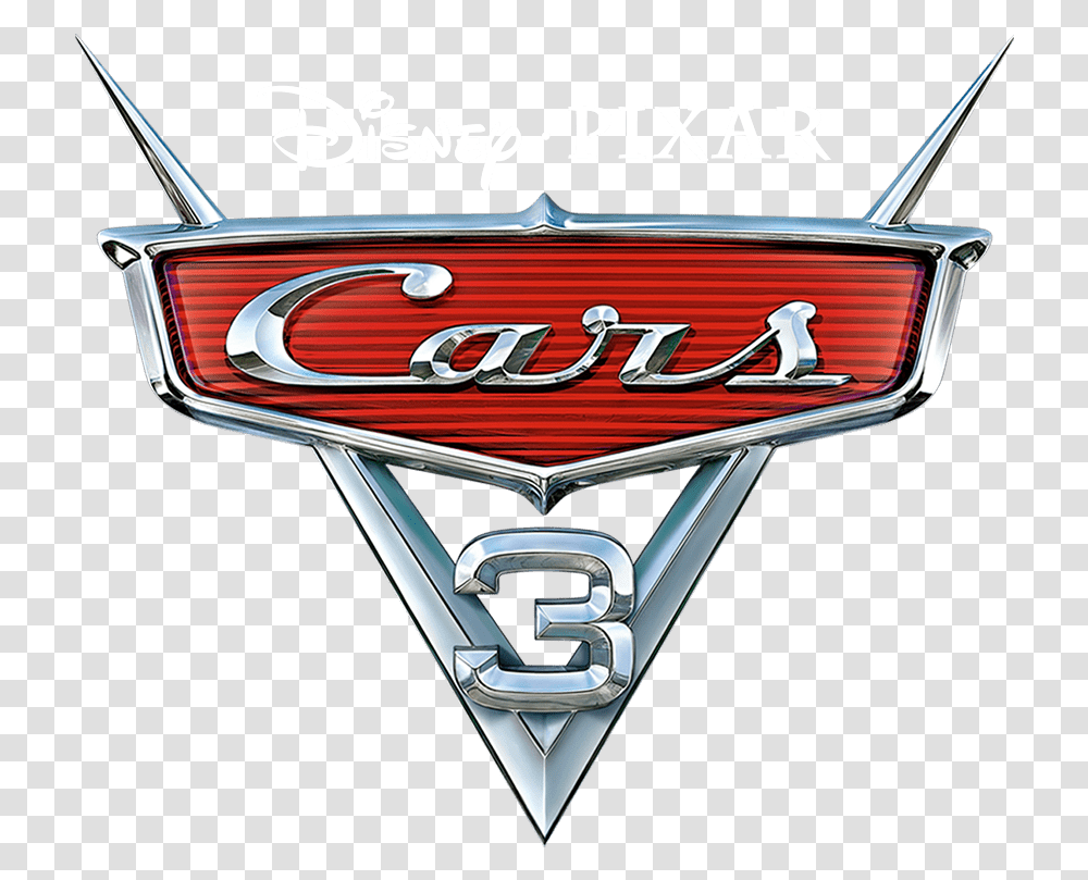 Disney Cars 3 Logo, Trademark, Emblem Transparent Png