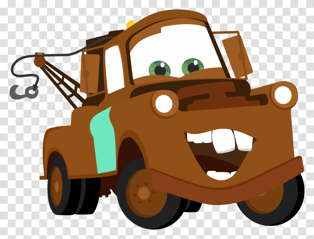 Disney Cars Characters Clipart, Vehicle, Transportation, Truck, Fire Truck Transparent Png