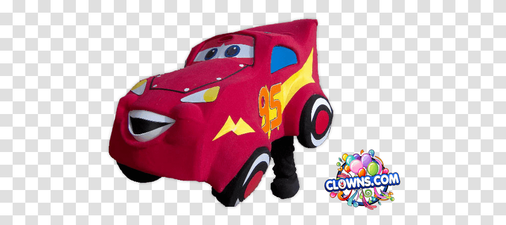 Disney Cars Lightning Mcqueen Costume Adult, Toy, Vehicle, Transportation, Automobile Transparent Png