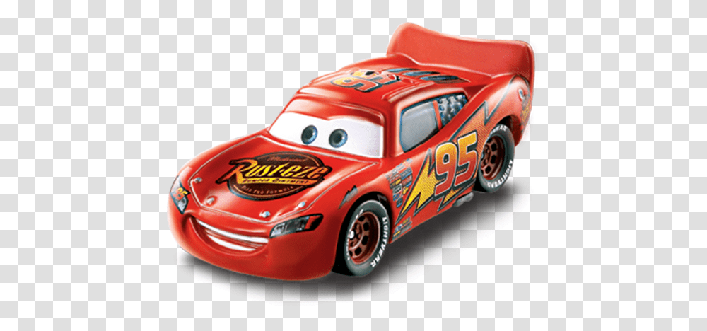 Disney Cars Lightning Mcqueen Diecast, Race Car, Sports Car, Vehicle, Transportation Transparent Png