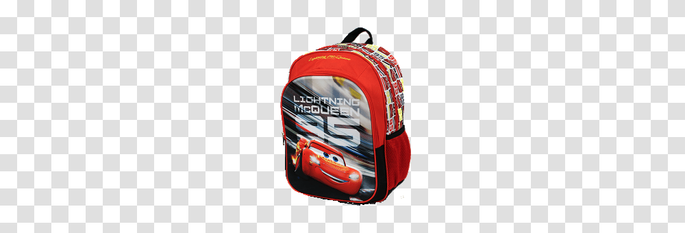 Disney Cars Lightning Mcqueen Packs Range Bags To Go, Helmet, Apparel, Backpack Transparent Png