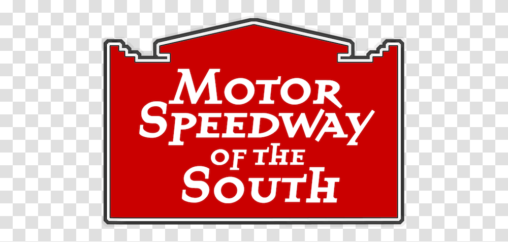 Disney Cars Logos Disney Cars Motor Speedway Of The South Label, Text, Advertisement, Alphabet, Symbol Transparent Png