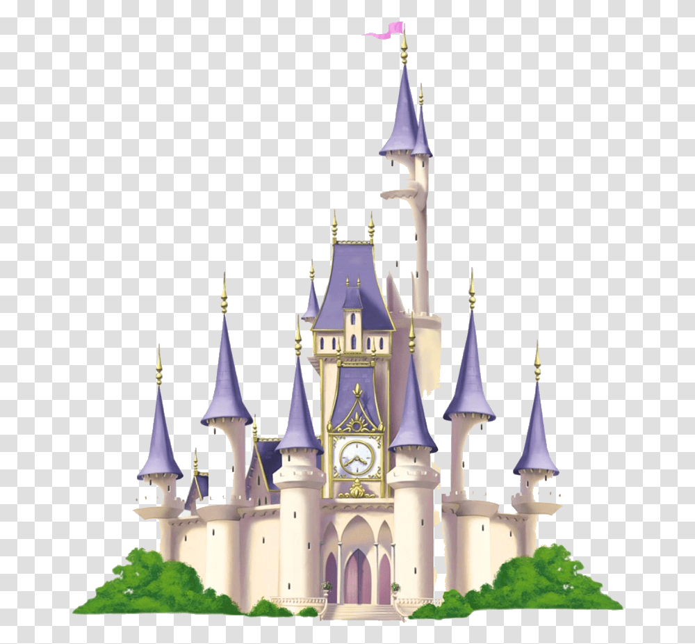 Disney Castle Cartoon, Architecture, Building, Spire, Tower Transparent Png