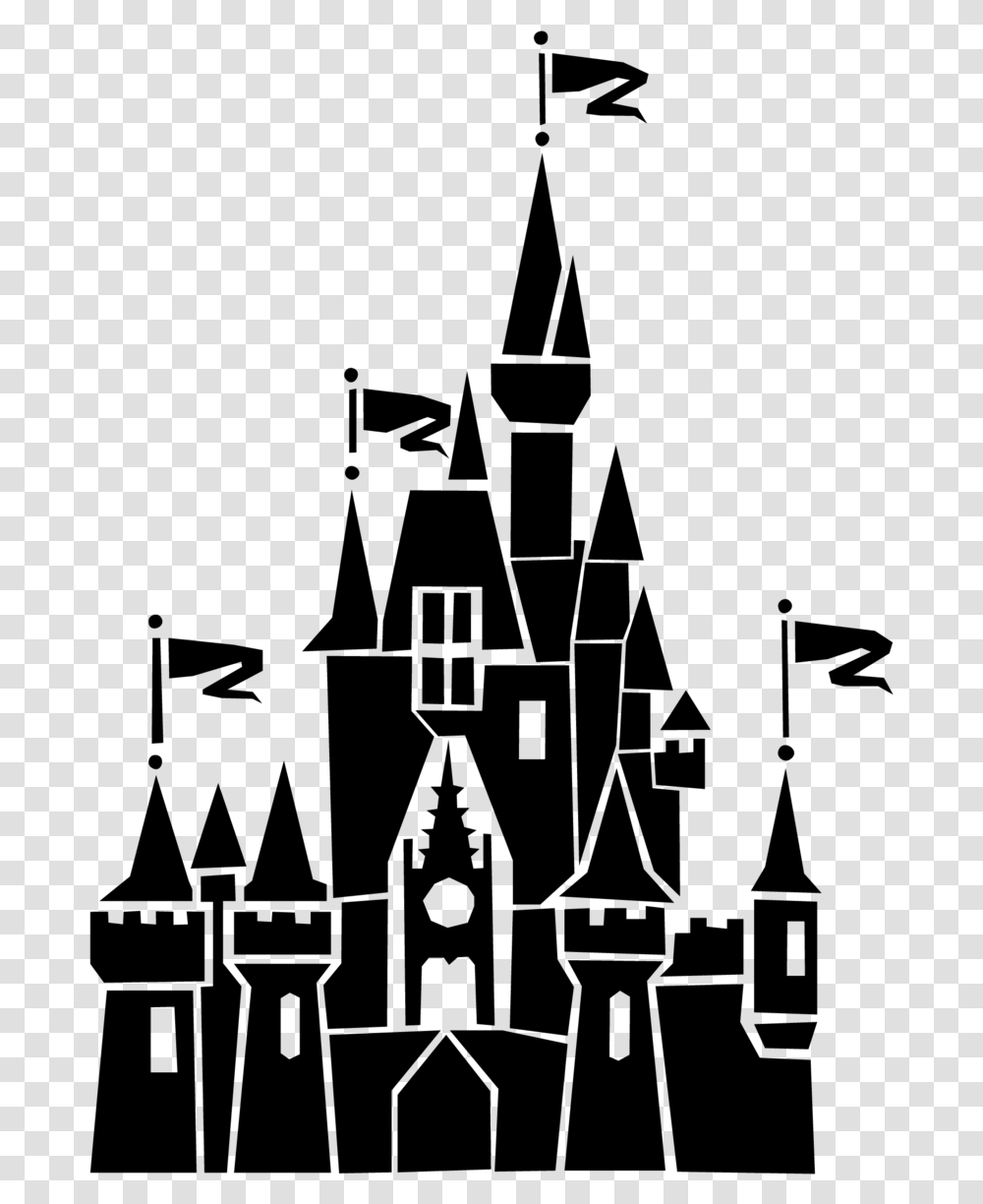 Disney Castle Download Disney World Magic Kingdom Logo, Gray, World Of Warcraft Transparent Png