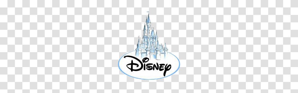 Disney Castle Logo Black And White Image Clip Art, Architecture, Building, Spire, Tower Transparent Png