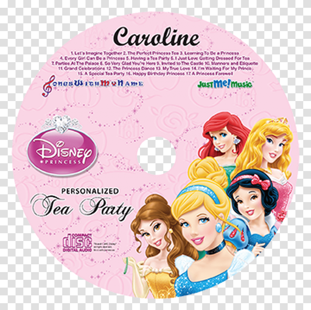 Disney Cd Princess, Disk, Flyer, Poster, Paper Transparent Png