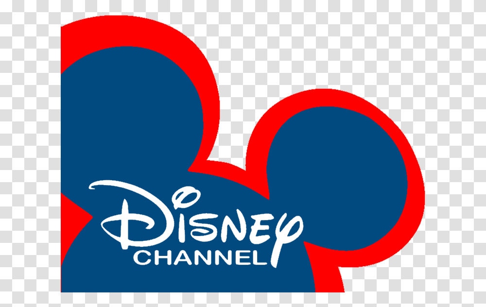 Disney Channel Logo Disney Channel Red Blue, Trademark, Heart Transparent Png